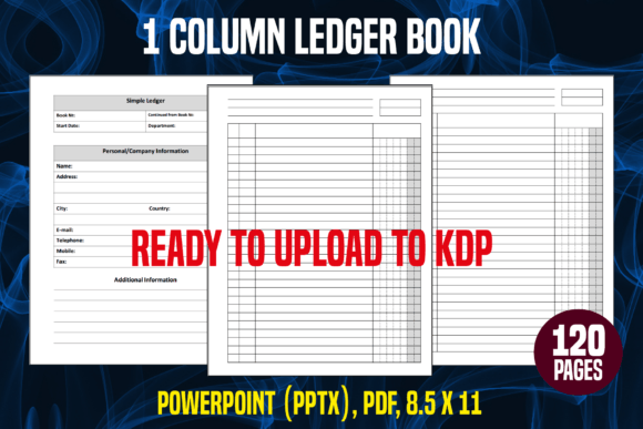 1 Column Ledger Book: A Practical Tool for Modern Financial Tracking