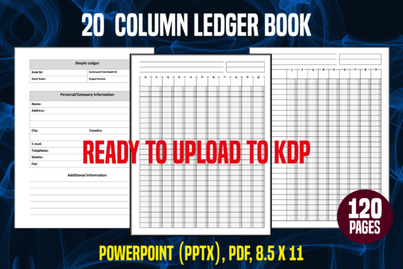 20 Column Ledger Book: A Practical Tool for Organized Record-Keeping