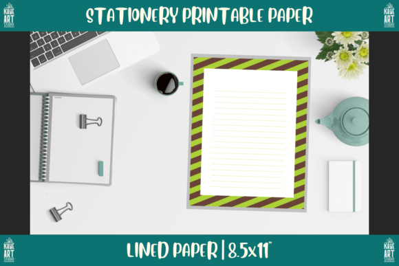 Bordered Stationery Printable Paper 088: Your All-in-One Printable Paper Set for Creative, Professional, and Everyday Use