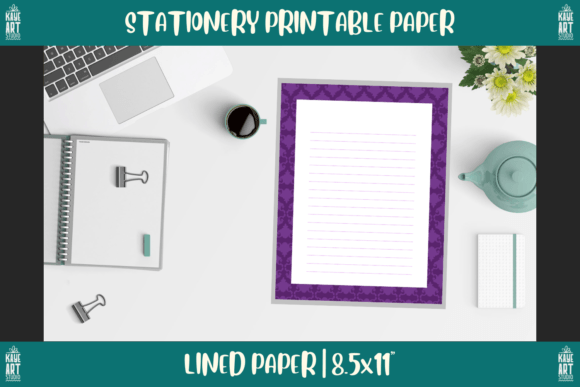 Bordered Stationery Printable Paper 223