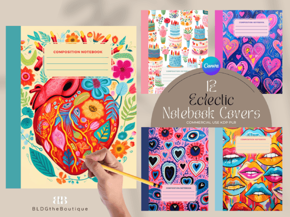 Eclectic KDP Composition Notebook Covers: A Practical Guide for Low-Content Publishers