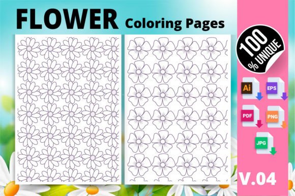 Floral Coloring Pages for Creative Projects