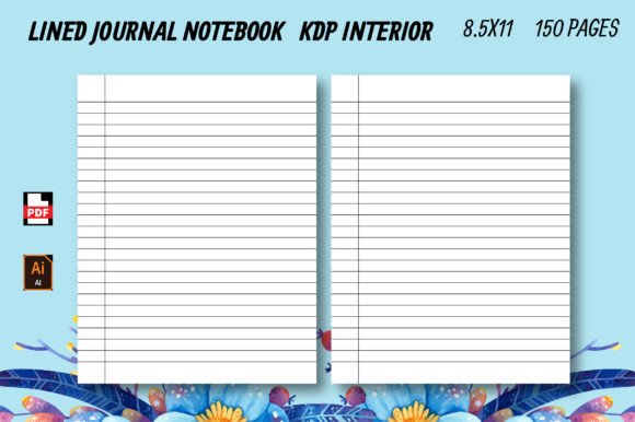 Lined Journal Notebook – KDP Interior