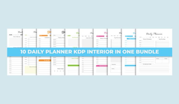 Mastering the Daily Planner KDP Interior Bundle for Scalable Publishing