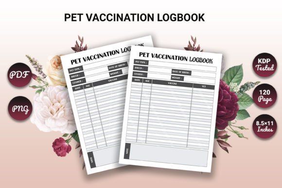 Pet Vaccination Logbook KDP Interior: A Practical Tool for Pet Owners and a Smart Niche for Publishers
