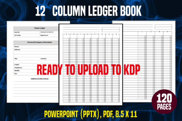 The 12 Column Ledger Book: Streamlining Financial Records in a Modern Workflow